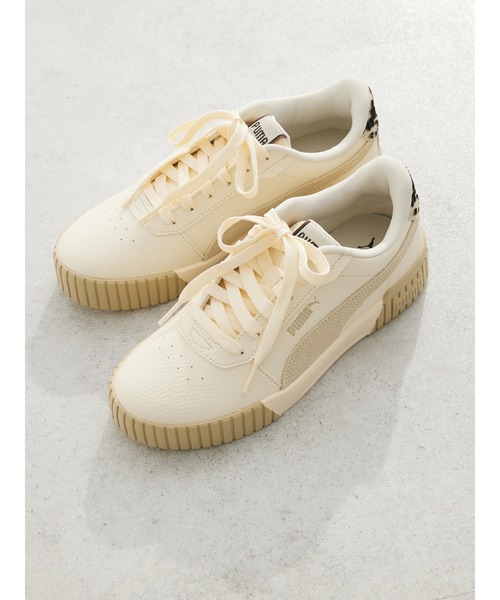 PUMA(プーマ)の「■PUMA キャリーナ2.0 IATD(スニーカー・レディース・ベージュ・23.5cm/24.5cm)」の3枚目の写真