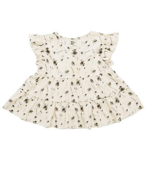 Bee des Bee（ビーデスビー）の「ノースリーブティアードトップス（タンクトップ・キッズ・ブラック系/イエロー/レッド/ライトブルー/ホワイト系その他/ホワイト系その他3/ベージュ/ホワイト系その他2・120cm/110cm/140cm/130cm/100cm/150cm）」の10枚目の写真