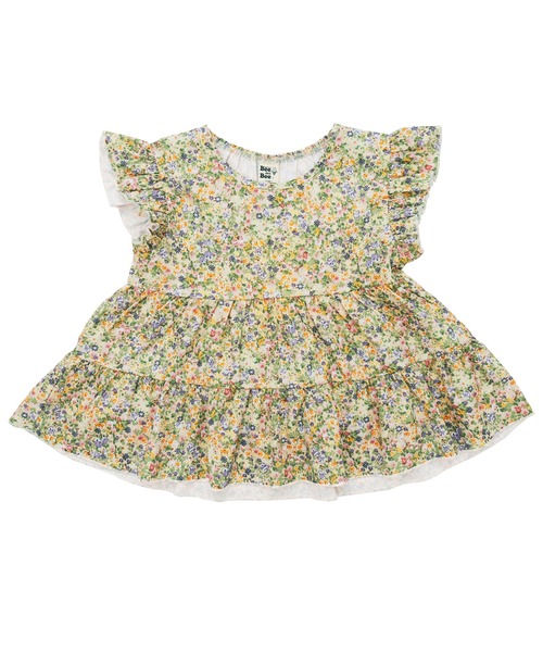 Bee des Bee（ビーデスビー）の「ノースリーブティアードトップス（タンクトップ・キッズ・ブラック系/イエロー/レッド/ライトブルー/ホワイト系その他/ホワイト系その他3/ベージュ/ホワイト系その他2・120cm/110cm/140cm/130cm/100cm/150cm）」の11枚目の写真