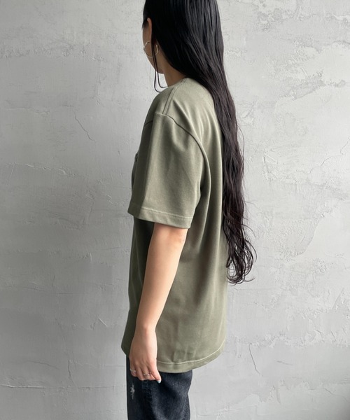 [LACOSTE/ラコステ] 配色リブライン 鹿の子Tシャツ LACOSTE（ラコステ）の「[LACOSTE/ラコステ] 配色リブライン 鹿の子T