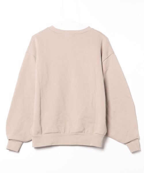 ADRER（アドラー）の「スウェットカットソー（スウェット・メンズ・ベージュ・X-SMALL）」の2枚目の写真