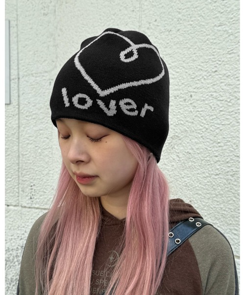 3.3 Field Trip （3.3フィールドトリップ）の「【UNISEX】3.3 Field Trip／ジャカードビーニー　115529（ニットキャップ/ビーニー・レディース・ブラック/ライトベージュ・FREE）」の9枚目の写真