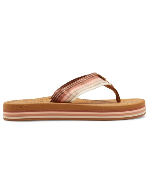 ROXY（ロキシー）の「COLBEE HI/ロキシービーサン(ビーチサンダル)（サンダル・レディース・ブラウン/ナチュラル・25cm/24cm/23cm）」の10枚目の写真