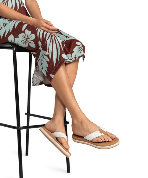 ROXY（ロキシー）の「COLBEE HI/ロキシービーサン(ビーチサンダル)（サンダル・レディース・ブラウン/ナチュラル・25cm/24cm/23cm）」の13枚目の写真