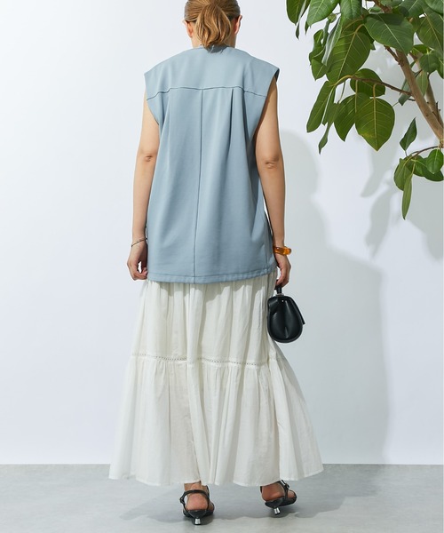 un dix cors(アンディコール)の「《2サイズ展開》ポンチベスト(ベスト・レディース・グレー/ブルー/ブラック・M/L)」の20枚目の写真