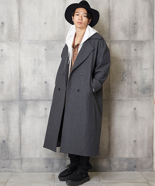 unrelaxing チェスターコート