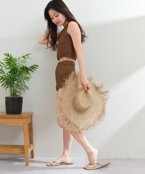 CIAOPANIC TYPY(チャオパニックティピー)の「【WEB限定アイテム/新色追加】配色アメスリ水着2点SET(水着・レディース・ブラック/ブラウン/ブルー・MEDIUM/LARGE/X-LARGE)」の20枚目の写真