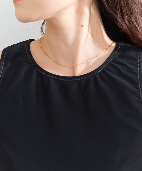 CIAOPANIC TYPY(チャオパニックティピー)の「【WEB限定アイテム/新色追加】配色アメスリ水着2点SET(水着・レディース・ブラック/ブラウン/ブルー・MEDIUM/LARGE/X-LARGE)」の12枚目の写真