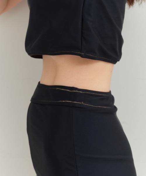 CIAOPANIC TYPY(チャオパニックティピー)の「【WEB限定アイテム/新色追加】配色アメスリ水着2点SET(水着・レディース・ブラック/ブラウン/ブルー・MEDIUM/LARGE/X-LARGE)」の10枚目の写真