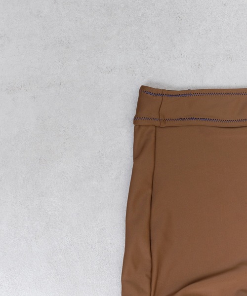 CIAOPANIC TYPY(チャオパニックティピー)の「【WEB限定アイテム/新色追加】配色アメスリ水着2点SET(水着・レディース・ブラック/ブラウン/ブルー・MEDIUM/LARGE/X-LARGE)」の4枚目の写真