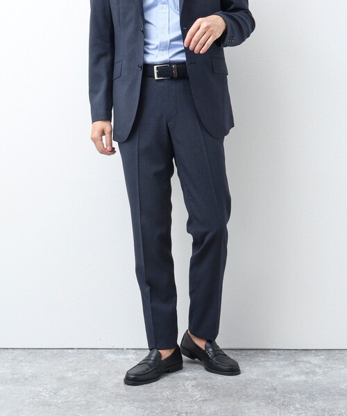 NOLLEY'S goodman（ノーリーズグッドマン）の「《ビジカジ / セットアップ対応》サマートラベスト TRABEST スラックスパンツ（スラックス・メンズ・グレー/ブラウン/ネイビー/インディゴブルー・XL/L/M/S）」の3枚目の写真