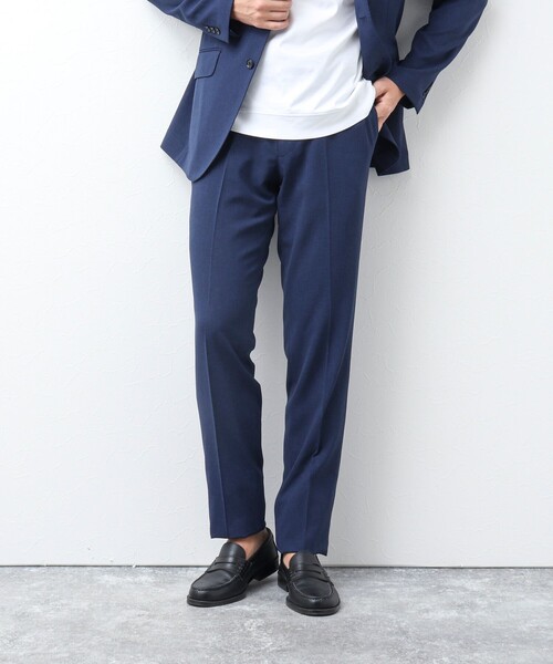 NOLLEY'S goodman（ノーリーズグッドマン）の「《ビジカジ / セットアップ対応》サマートラベスト TRABEST スラックスパンツ（スラックス・メンズ・グレー/ブラウン/ネイビー/インディゴブルー・XL/L/M/S）」の4枚目の写真