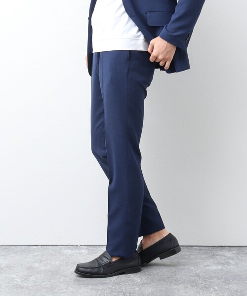 NOLLEY'S goodman（ノーリーズグッドマン）の「《ビジカジ / セットアップ対応》サマートラベスト TRABEST スラックスパンツ（スラックス・メンズ・グレー/ブラウン/ネイビー/インディゴブルー・XL/L/M/S）」の11枚目の写真