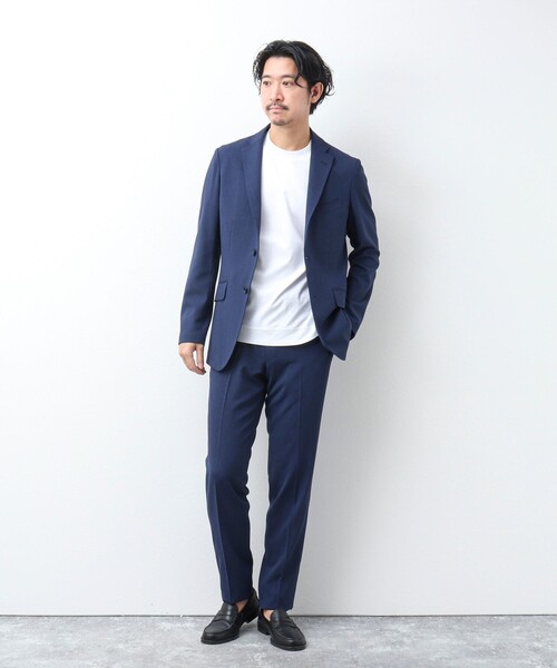 NOLLEY'S goodman（ノーリーズグッドマン）の「《ビジカジ / セットアップ対応》サマートラベスト TRABEST スラックスパンツ（スラックス・メンズ・グレー/ブラウン/ネイビー/インディゴブルー・XL/L/M/S）」の21枚目の写真