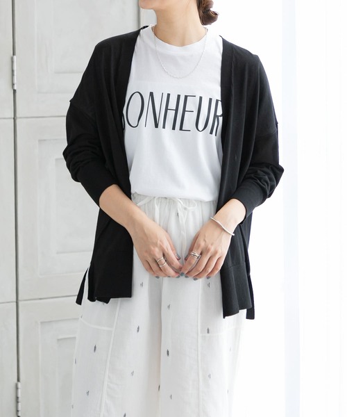 URBAN RESEARCH（アーバンリサーチ）の「UVカット加工ハイゲージカーディガン（カーディガン/ボレロ・レディース・ホワイト/ベージュ/ブラック・FREE）」の22枚目の写真