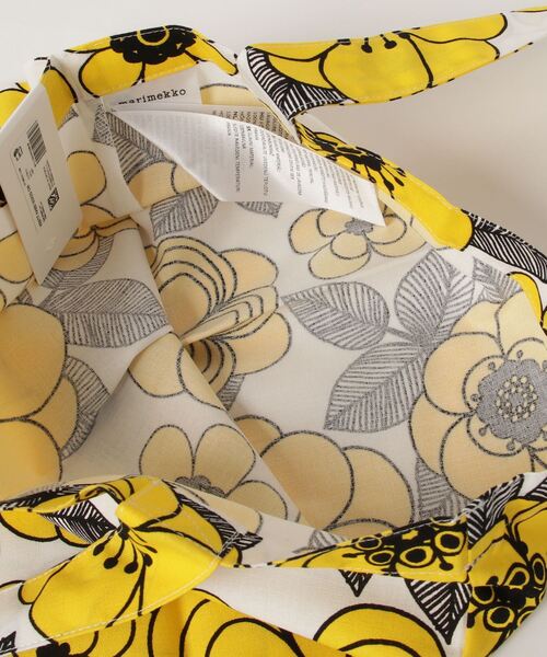 marimekko（マリメッコ）の「Kestit / bag 33x32cm（トートバッグ・レディース・イエロー・FREE）」の9枚目の写真
