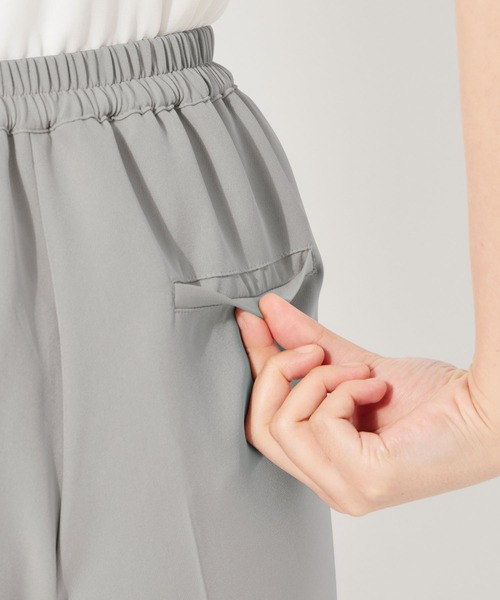 alotta（アロッタ）の「パール使い細見えテーパードパンツ（その他パンツ・レディース・ブラック/ライトベージュ/ブルーグレー・MEDIUM/X-LARGE/LARGE）」の12枚目の写真