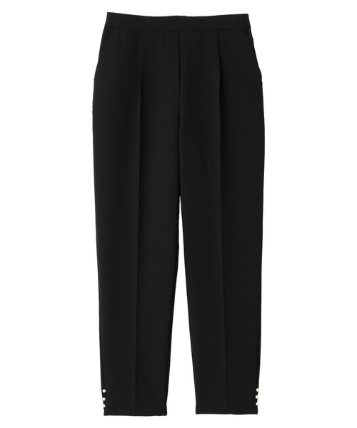 alotta（アロッタ）の「パール使い細見えテーパードパンツ（その他パンツ・レディース・ブラック/ライトベージュ/ブルーグレー・MEDIUM/X-LARGE/LARGE）」の18枚目の写真