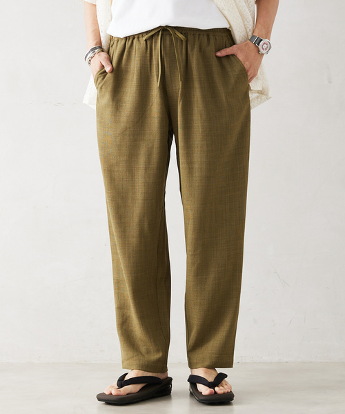 JOURNAL STANDARD relume（ジャーナルスタンダード　レリューム）の「Reflax ウォッシャブルスラックス（スラックス・メンズ・ブラック/オリーブ/ベージュ系その他/ネイビー・SMALL/MEDIUM/LARGE）」の3枚目の写真