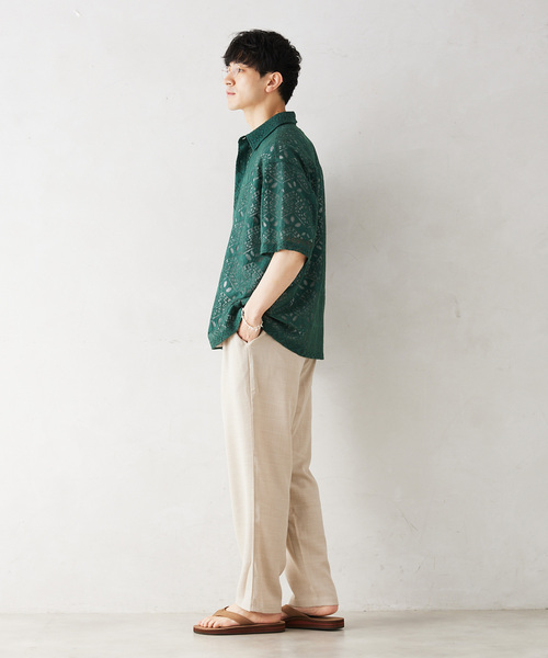 JOURNAL STANDARD relume（ジャーナルスタンダード　レリューム）の「Reflax ウォッシャブルスラックス（スラックス・メンズ・ブラック/オリーブ/ベージュ系その他/ネイビー・SMALL/MEDIUM/LARGE）」の15枚目の写真