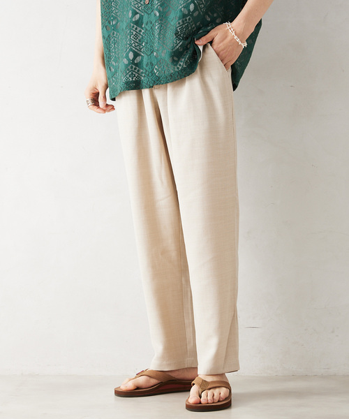 JOURNAL STANDARD relume（ジャーナルスタンダード　レリューム）の「Reflax ウォッシャブルスラックス（スラックス・メンズ・ブラック/オリーブ/ベージュ系その他/ネイビー・SMALL/MEDIUM/LARGE）」の11枚目の写真