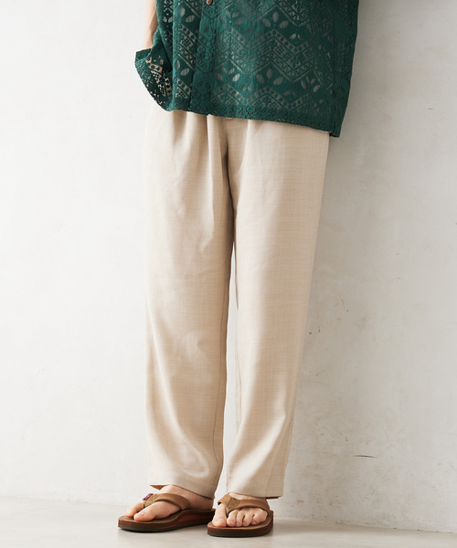 JOURNAL STANDARD relume（ジャーナルスタンダード　レリューム）の「Reflax ウォッシャブルスラックス（スラックス・メンズ・ブラック/オリーブ/ベージュ系その他/ネイビー・SMALL/MEDIUM/LARGE）」の8枚目の写真