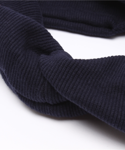 WEGO（ウィゴー）の「WEGO/リブヘアバンド（ヘアバンド・レディース・ネイビー/カーキ/オフホワイト/グレー/ブラック・FREE）」の8枚目の写真