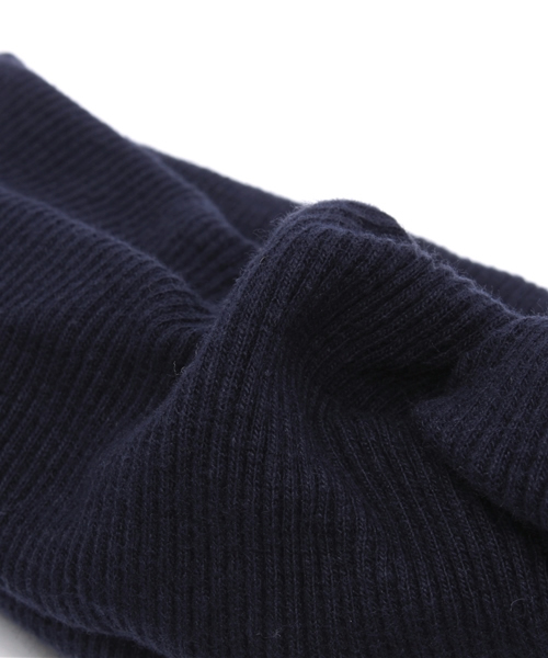 WEGO（ウィゴー）の「WEGO/リブヘアバンド（ヘアバンド・レディース・ネイビー/カーキ/オフホワイト/グレー/ブラック・FREE）」の10枚目の写真