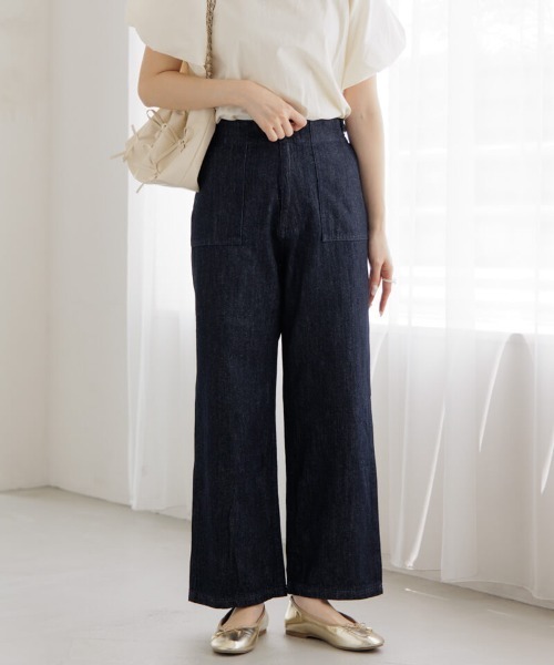 JAPAN BLUE JEANS ベイカーパンツ size:34 オリーブ JAPAN BLUE JEANS JEANS（ジャパンブルージーンズ） 別注 ワイド