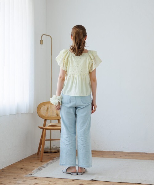 denim baker pants～ﾃﾞﾆﾑﾍﾞｲｶｰﾊﾟﾝﾂ | flower／フラワー公式通販