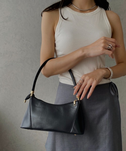 MYMOOD.（マイムード）の「レトロワンハンドルバッグ（ハンドバッグ・レディース・ブラウン/ブラック・FREE）」の20枚目の写真