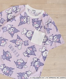 サンリオキャラクターズ総柄半袖Tシャツ