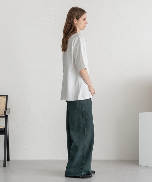 SELLE GLANT(セレグランテ)の「SILVER PRINT LOGO TSHIRT/シルバープリントロゴTシャツ(Tシャツ/カットソー・メンズ・ブラック/オフホワイト・LARGE/MEDIUM/SMALL)」の19枚目の写真