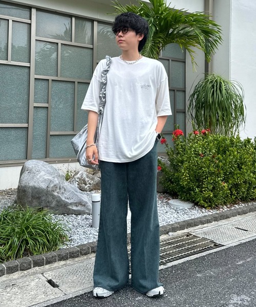 SELLE GLANT(セレグランテ)の「SILVER PRINT LOGO TSHIRT/シルバープリントロゴTシャツ(Tシャツ/カットソー・メンズ・ブラック/オフホワイト・LARGE/MEDIUM/SMALL)」の11枚目の写真