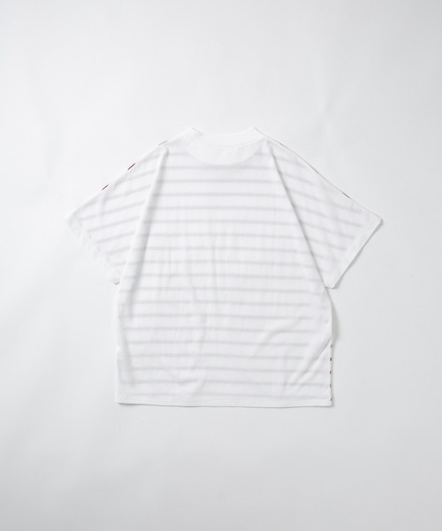 FACTOTUM(ファクトタム)の「【FACTOTUM】Premium Cotton 2WAY S/S(Tシャツ/カットソー・メンズ・ブラック×グレー/ネイビー/ホワイト×レッド・48/46)」の8枚目の写真