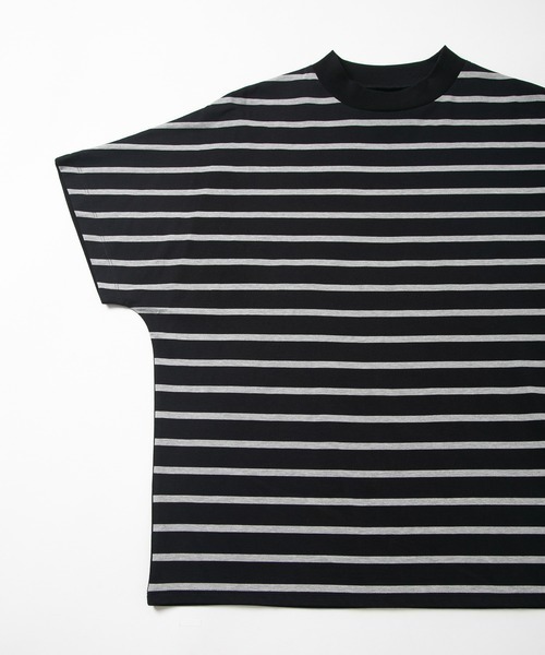 FACTOTUM(ファクトタム)の「【FACTOTUM】Premium Cotton 2WAY S/S(Tシャツ/カットソー・メンズ・ブラック×グレー/ネイビー/ホワイト×レッド・48/46)」の12枚目の写真