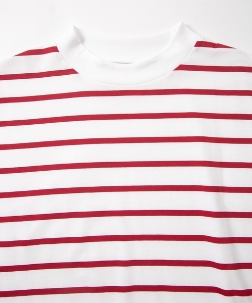 FACTOTUM(ファクトタム)の「【FACTOTUM】Premium Cotton 2WAY S/S(Tシャツ/カットソー・メンズ・ブラック×グレー/ネイビー/ホワイト×レッド・48/46)」の14枚目の写真
