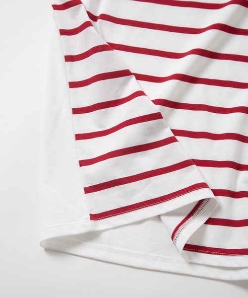 FACTOTUM(ファクトタム)の「【FACTOTUM】Premium Cotton 2WAY S/S(Tシャツ/カットソー・メンズ・ブラック×グレー/ネイビー/ホワイト×レッド・48/46)」の16枚目の写真