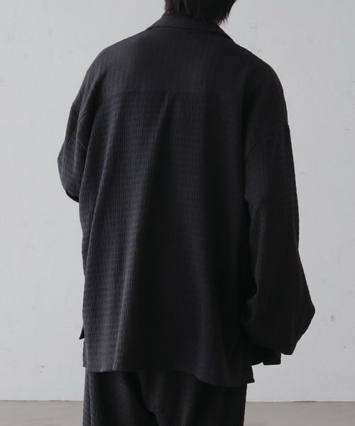 epnok（エプノック）の「長袖シャツ（シャツ/ブラウス・メンズ・ブラック・LARGE）」の7枚目の写真