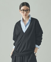 Curensology | Curensology(カレンソロジー)/ファインウールVネックプルオーバー(ニット/セーター)