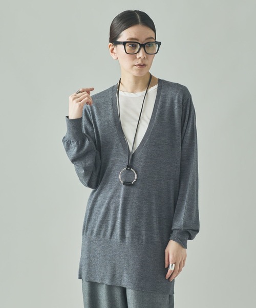 カレンソロジー　ニット　Vネック Curensology（カレンソロジー）の「Curensology(カレンソロジー