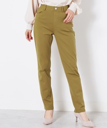 なめらかマシュマロストレッチパンツ68丈
