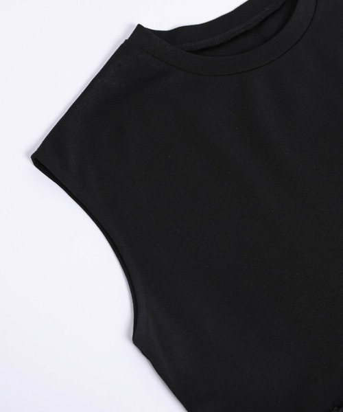 AMELY(エミリー)の「フラワーチュール ペプラムトップス(シャツ/ブラウス・レディース・ブラック系その他2/ブラック系その他/ホワイト系その他2/ホワイト系その他・フリー)」の6枚目の写真