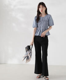 ベルボトムデニムパンツ / 1214230800