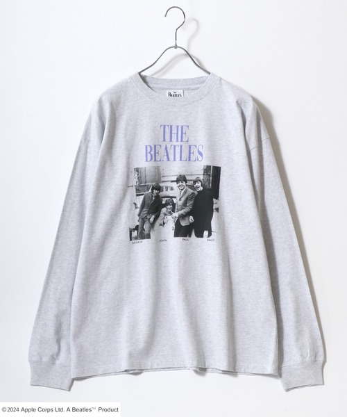 【セール】2024AW THE Beatles/ザ ビートルズ フォトプリントロンT 長袖 レディース メンズ（Tシャツ/カットソー）｜The Beatles（ザビートルズ）