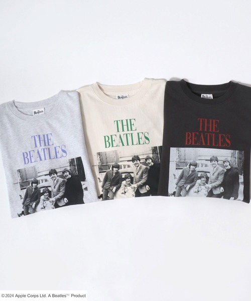 【セール】2024AW THE Beatles/ザ ビートルズ フォトプリントロンT 長袖 レディース メンズ（Tシャツ/カットソー）｜The Beatles（ザビートルズ）
