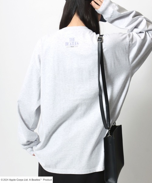 【セール】2024AW THE Beatles/ザ ビートルズ フォトプリントロンT 長袖 レディース メンズ（Tシャツ/カットソー）｜The Beatles（ザビートルズ）
