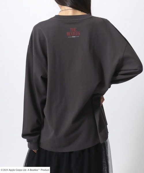 【セール】2024AW THE Beatles/ザ ビートルズ フォトプリントロンT 長袖 レディース メンズ（Tシャツ/カットソー）｜The Beatles（ザビートルズ）