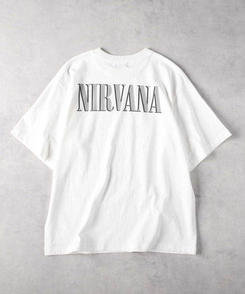 Right-on（ライトオン）の「【GOOD ROCK SPEED】ヴィンテージ加工Ｔシャツ（Tシャツ/カットソー・メンズ・ホワイト×ブルー/ブラック×ホワイト/ブラック×グレー/ブラック/ホワイト・M/L/XL）」の6枚目の写真