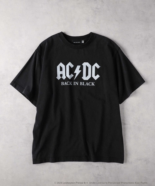 Right-on（ライトオン）の「【GOOD ROCK SPEED】ヴィンテージ加工Ｔシャツ（Tシャツ/カットソー・メンズ・ホワイト×ブルー/ブラック×ホワイト/ブラック×グレー/ブラック/ホワイト・M/L/XL）」の11枚目の写真